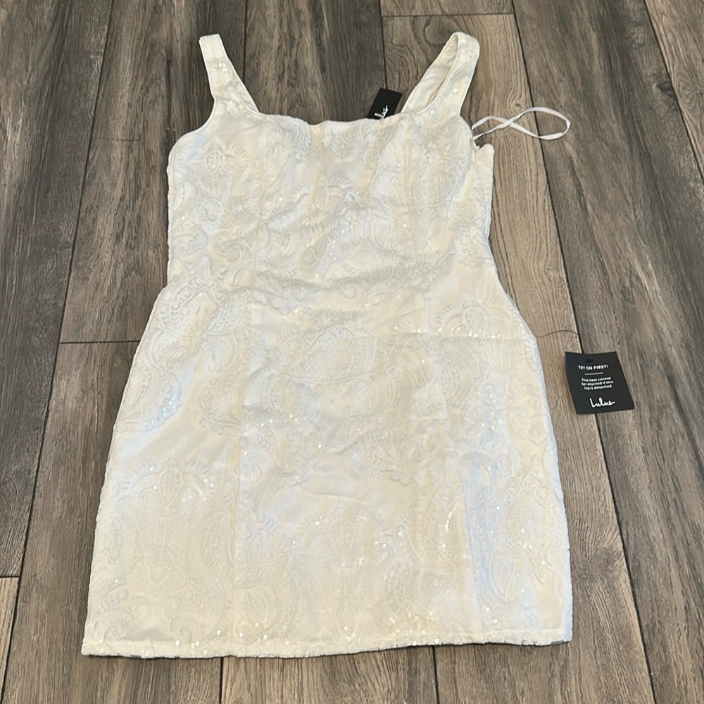 Lulus White Mini Dress